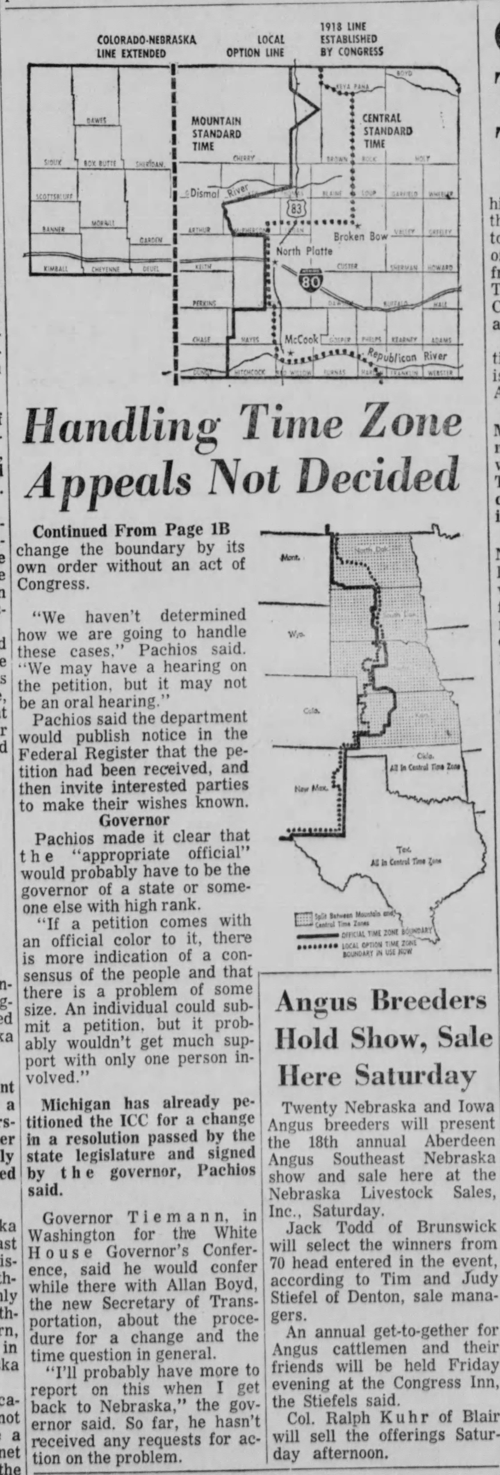 history 1967 03 19 nebraska lincoln news map handling time zone appeals not decided part 2