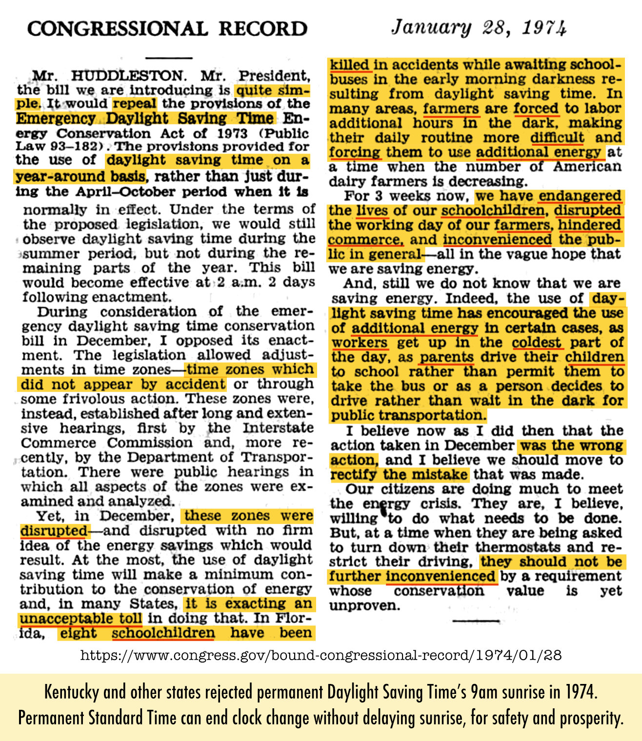 history 1974 01 28 congress us sen walter huddleston kentucky