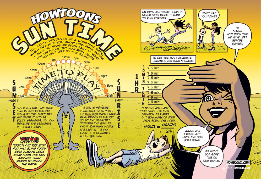 info field guide sun time howtoons