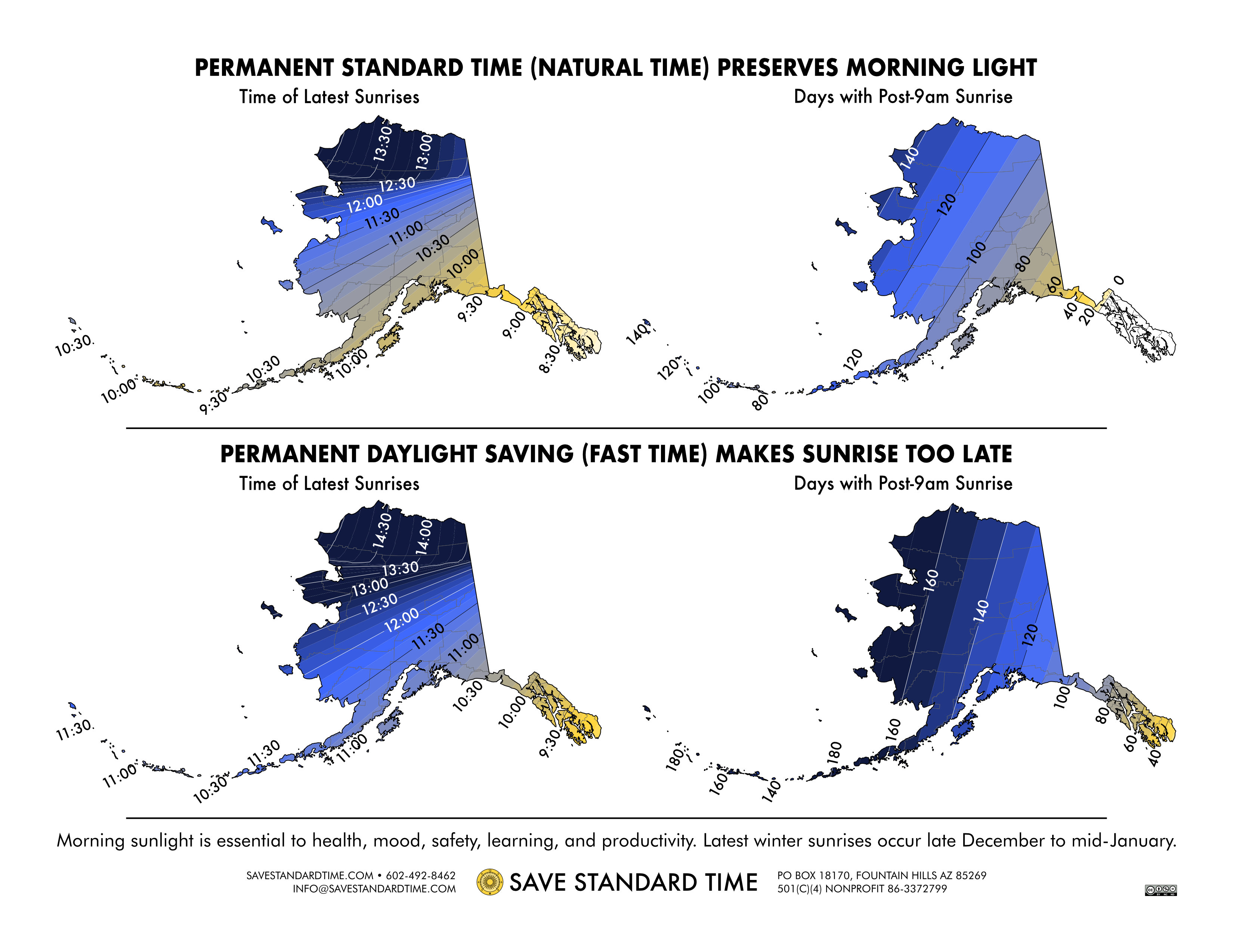 info map sunrise times alaska