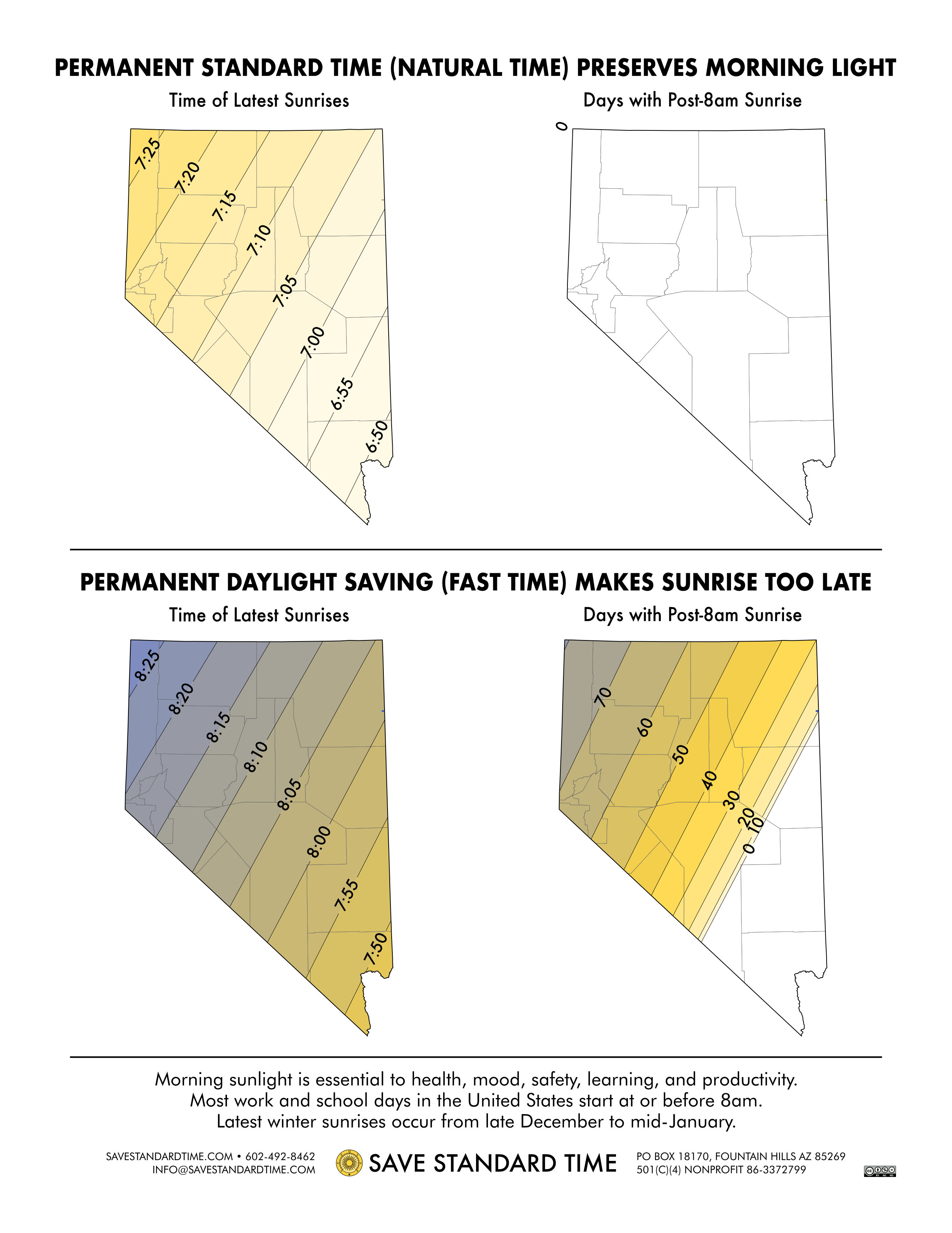 info map sunrise times nevada