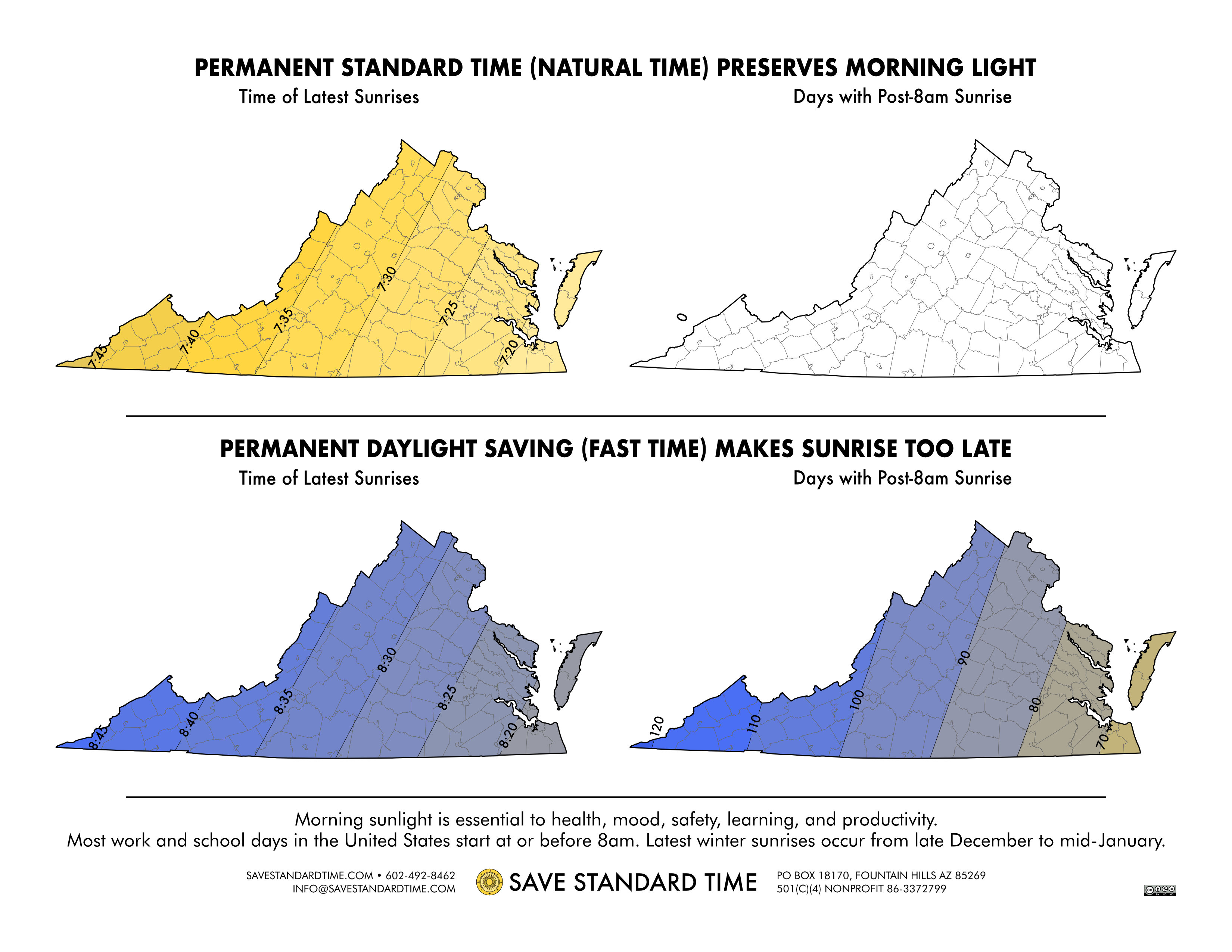 info map sunrise times virginia