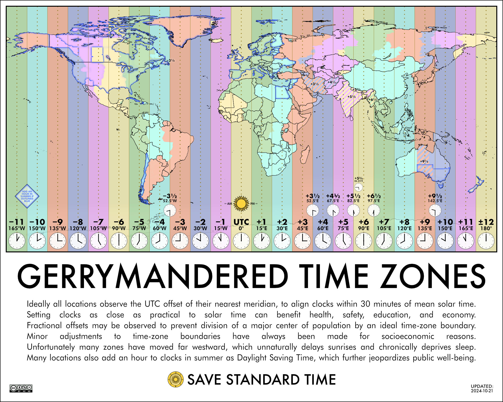 info map time zones world gerrymandered