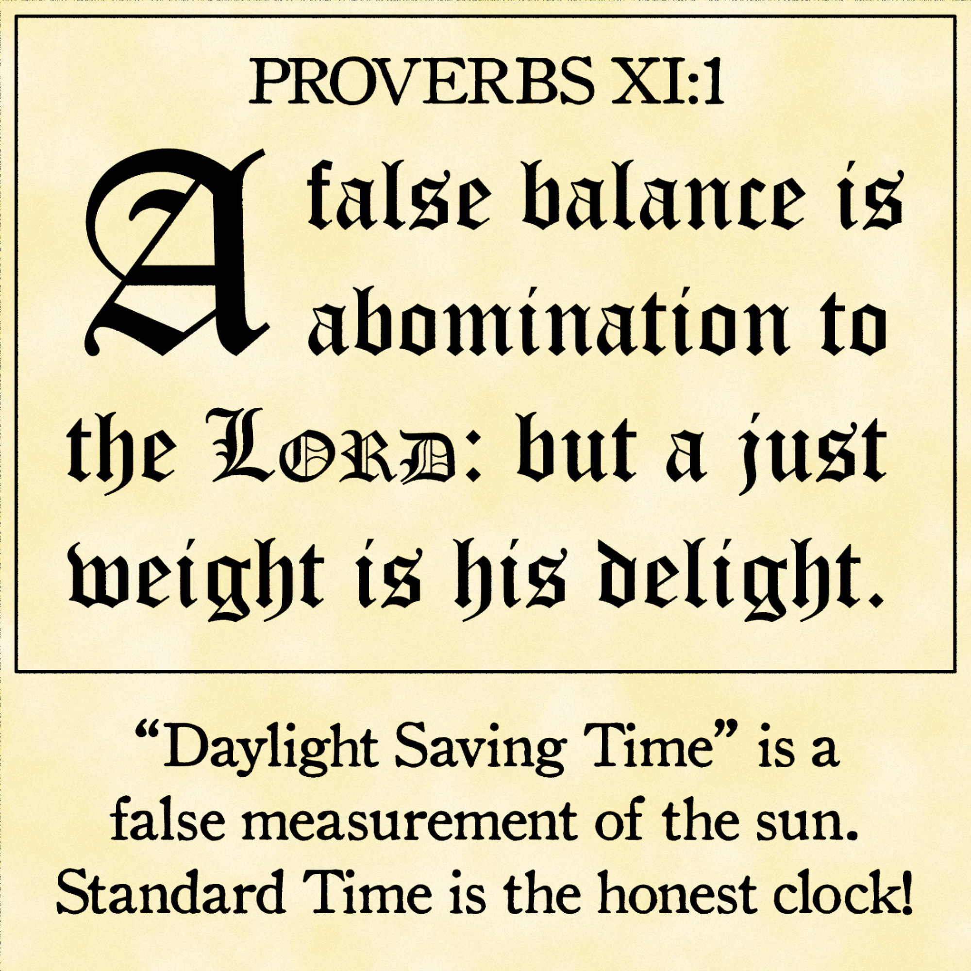 meme bible proverbs 11 1 false balance dst