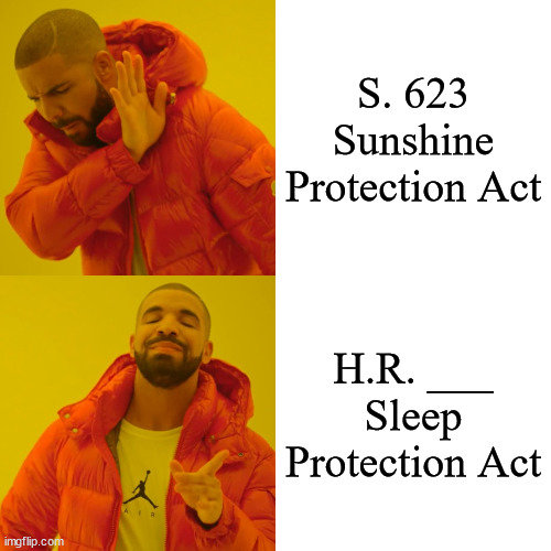 meme drake sunshine protection act sleep