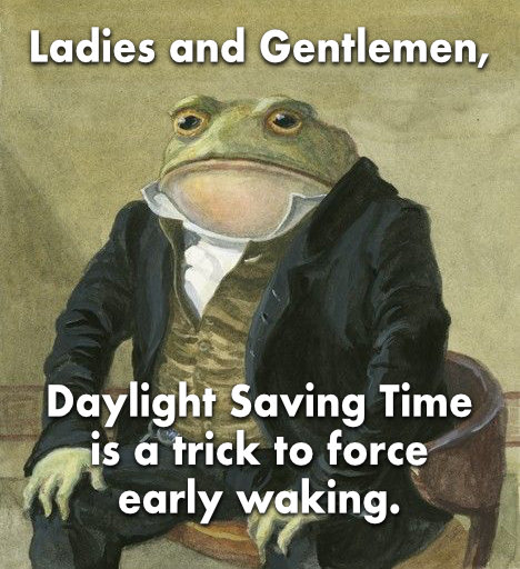 meme gentleman frog dst