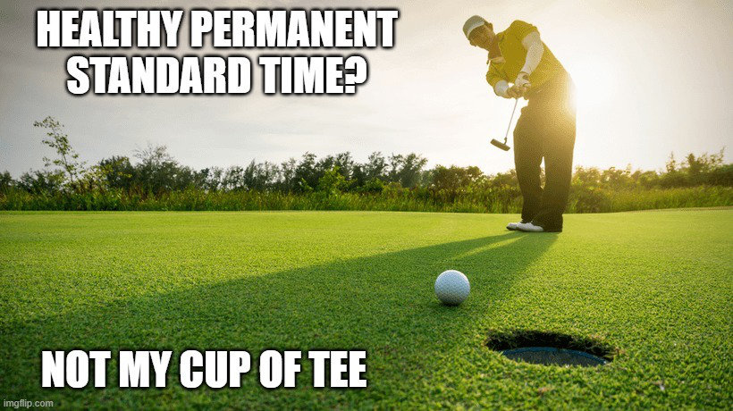 meme golf cup of tee pst health